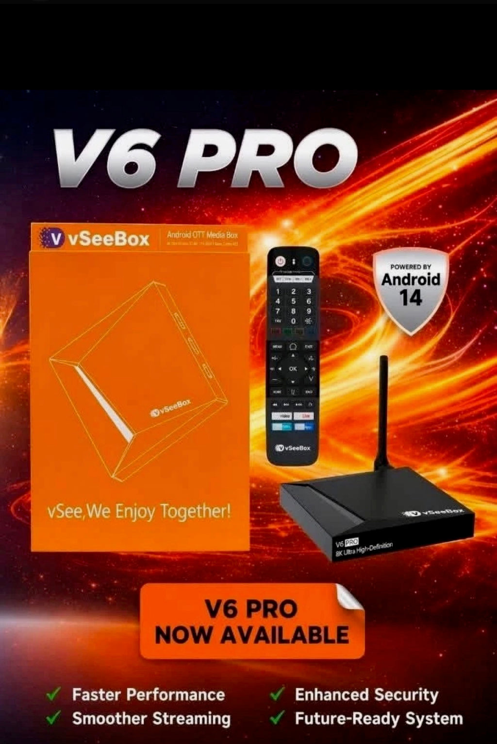 VSEEBOX V6 PRO