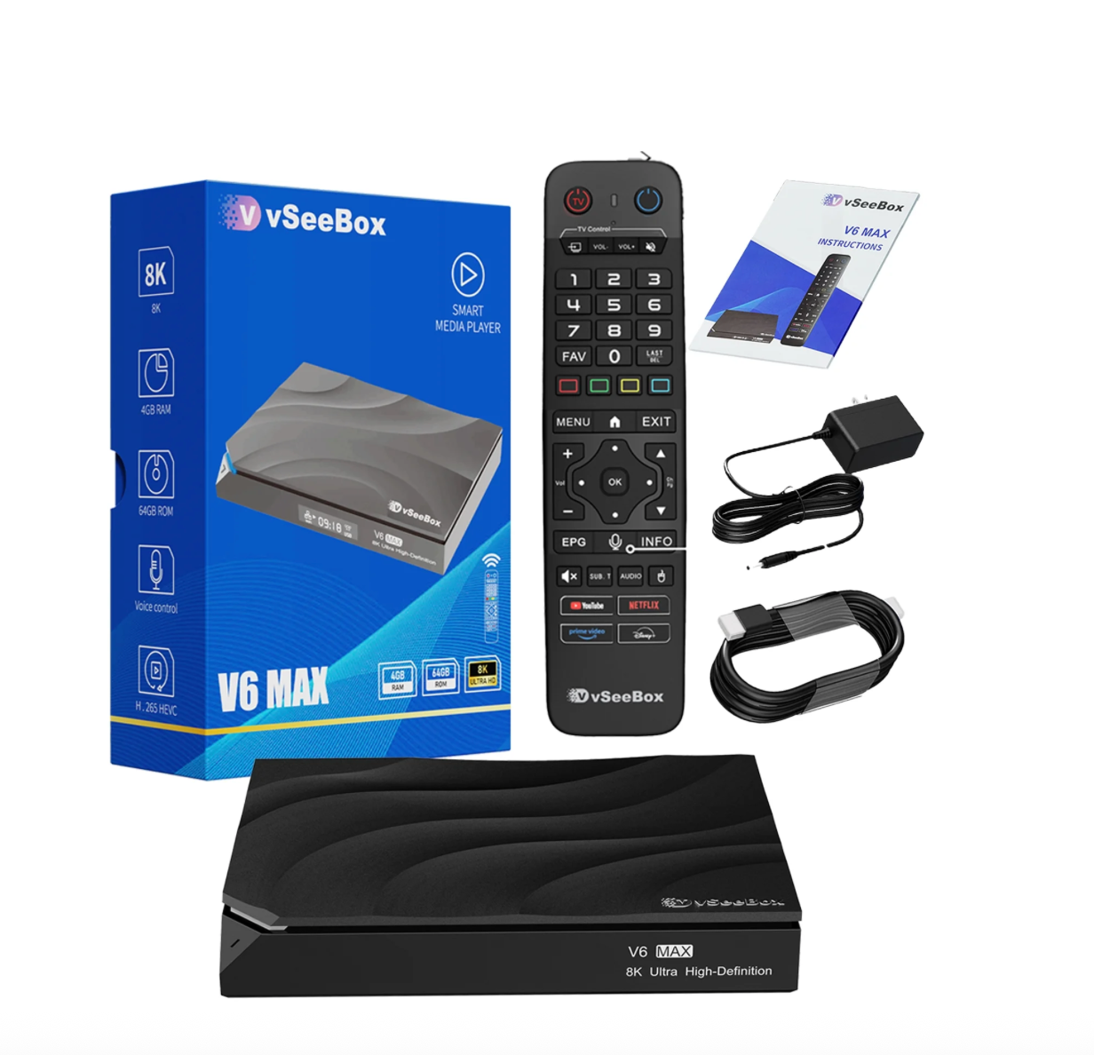 VSEEBOX V6 MAX